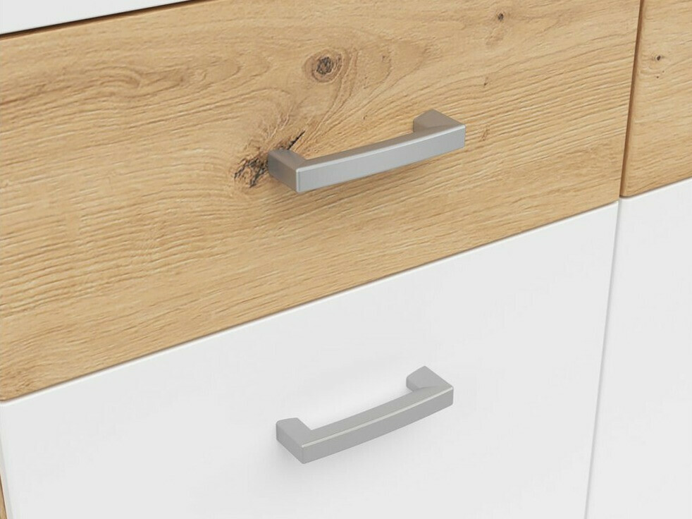 Riidekapp Boston 537 (Artisan tamm + Valge)