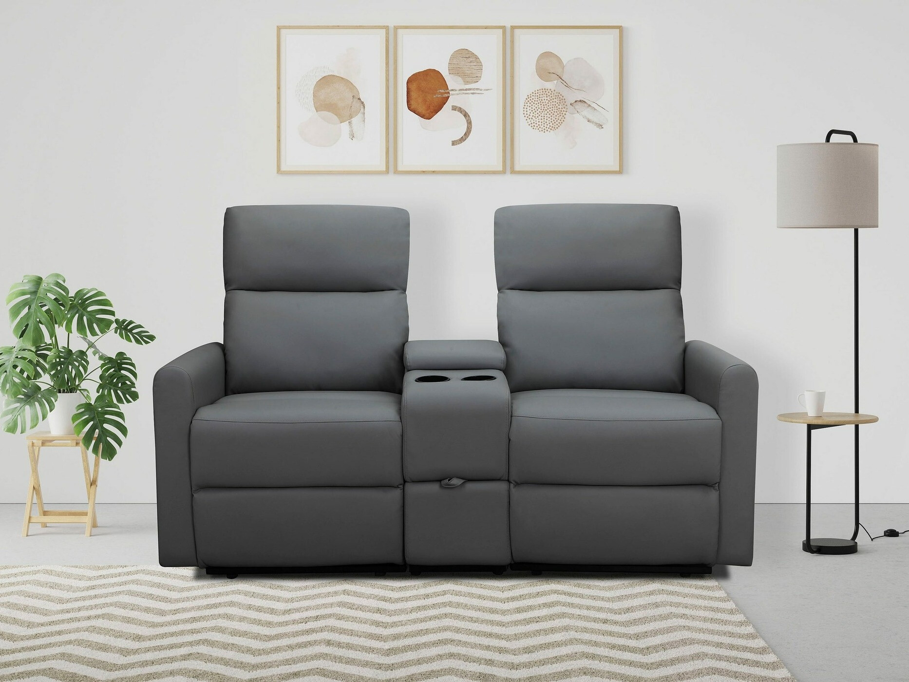 Diivan recliner Denton 1397 (Antratsiit)