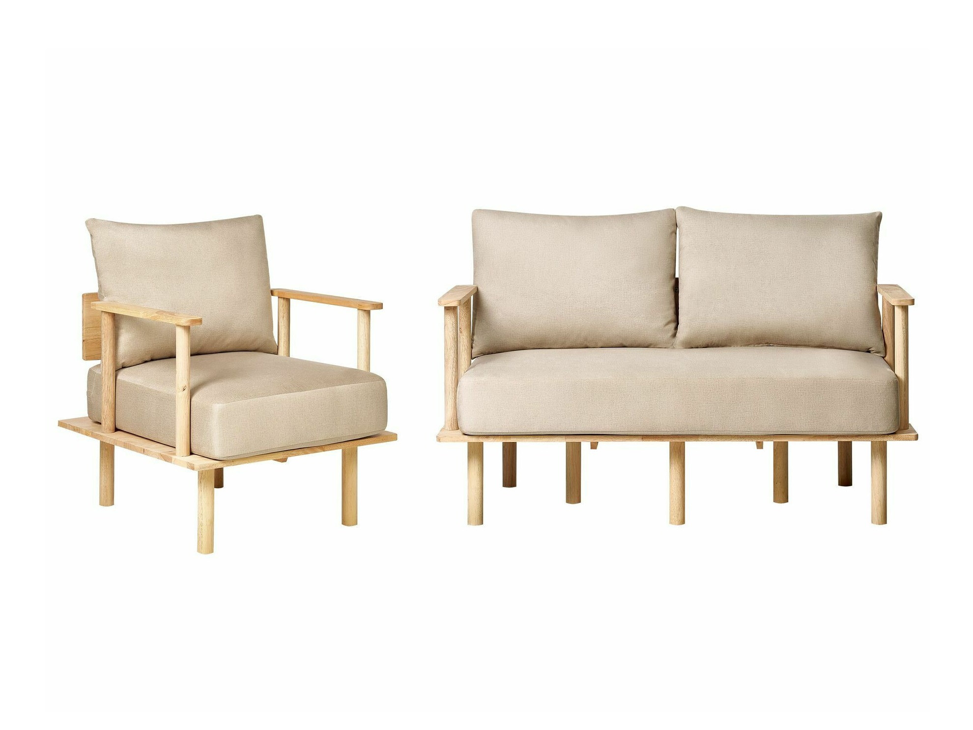 Pehme mööbli komplekt Berwyn 2418 (Beež)