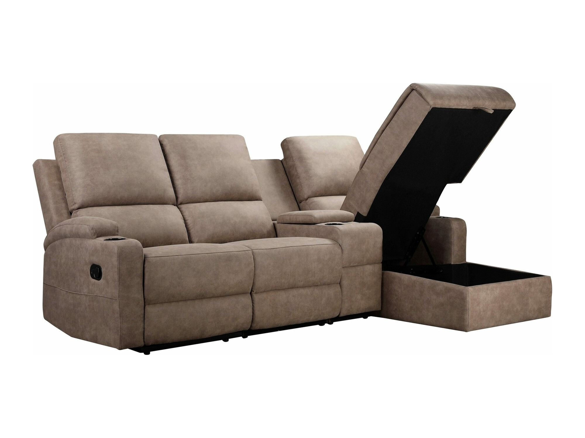 Pehme nurga recliner Denton 1368 (Taupe)