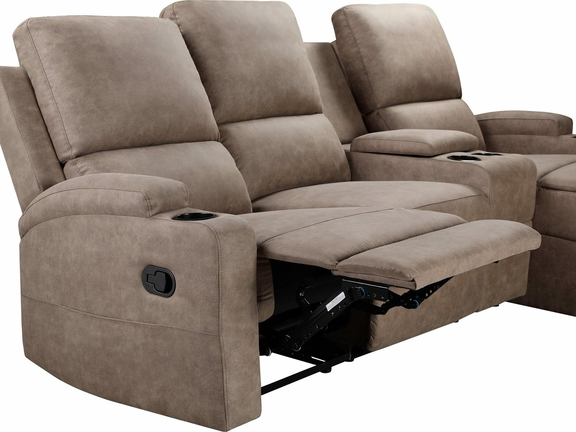 Pehme nurga recliner Denton 1368 (Taupe)