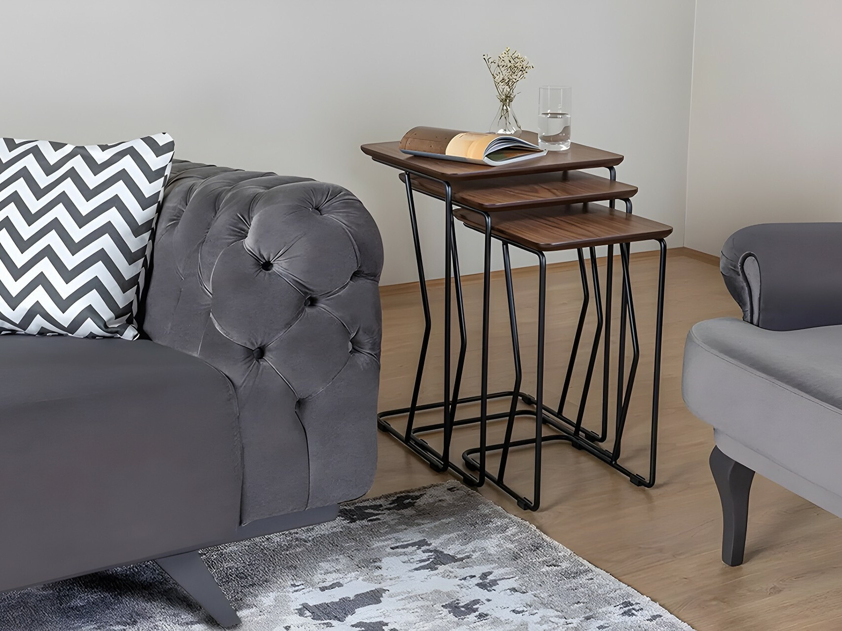 Kõrvallaudade komplekt Kailua 2337