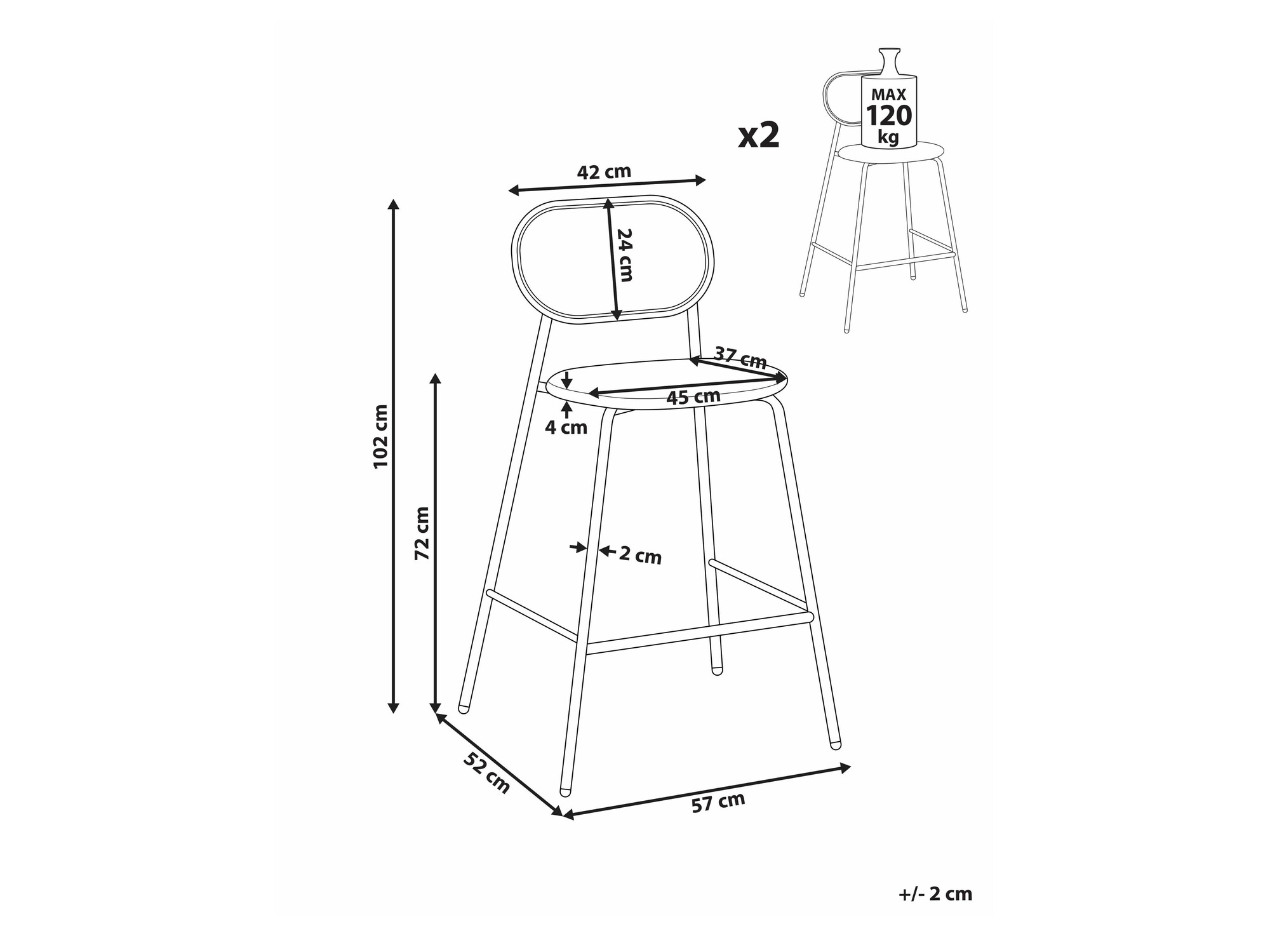Baaritool Berwyn 2426 (Must)