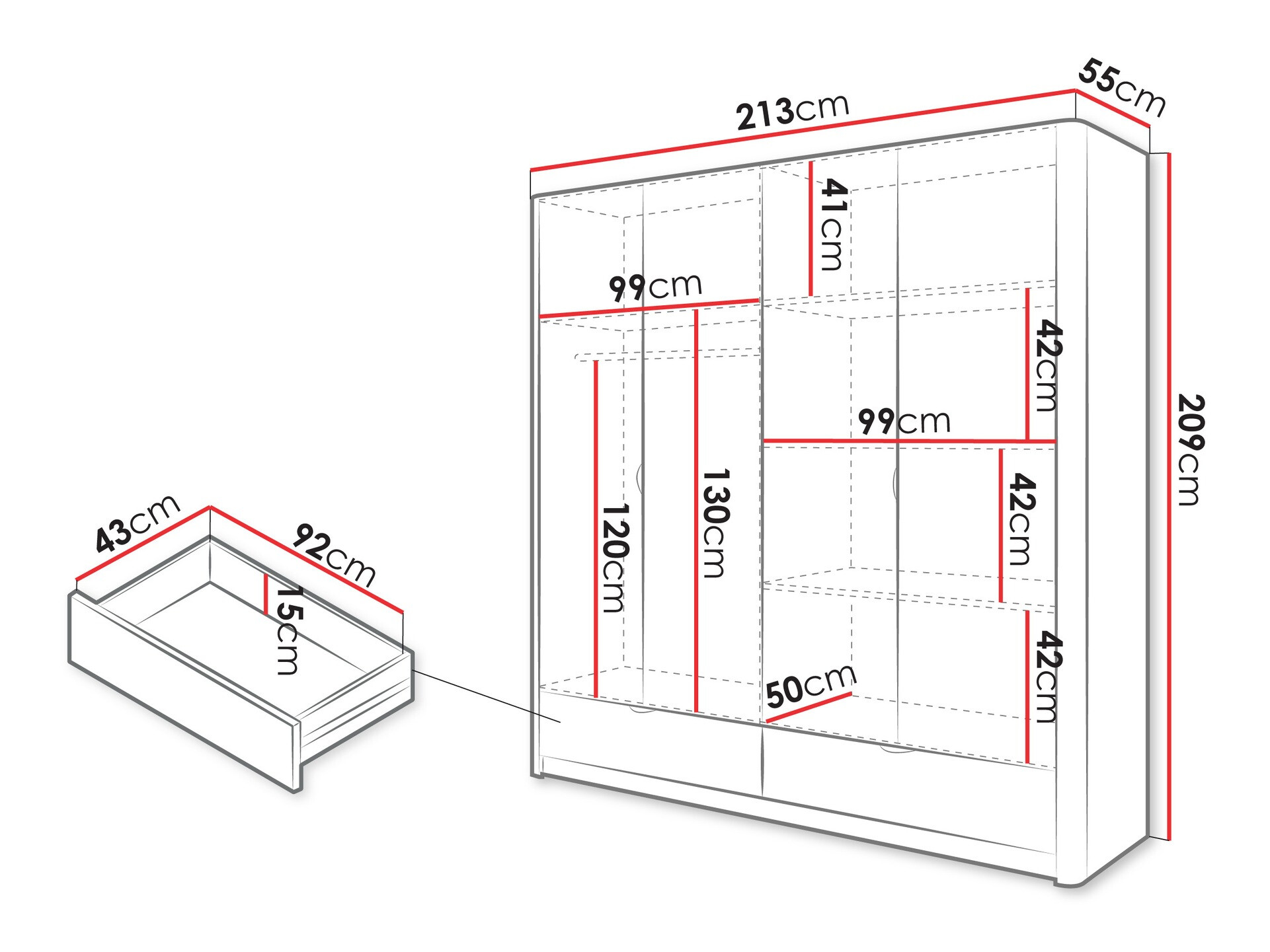 Riidekapp Versoe 111