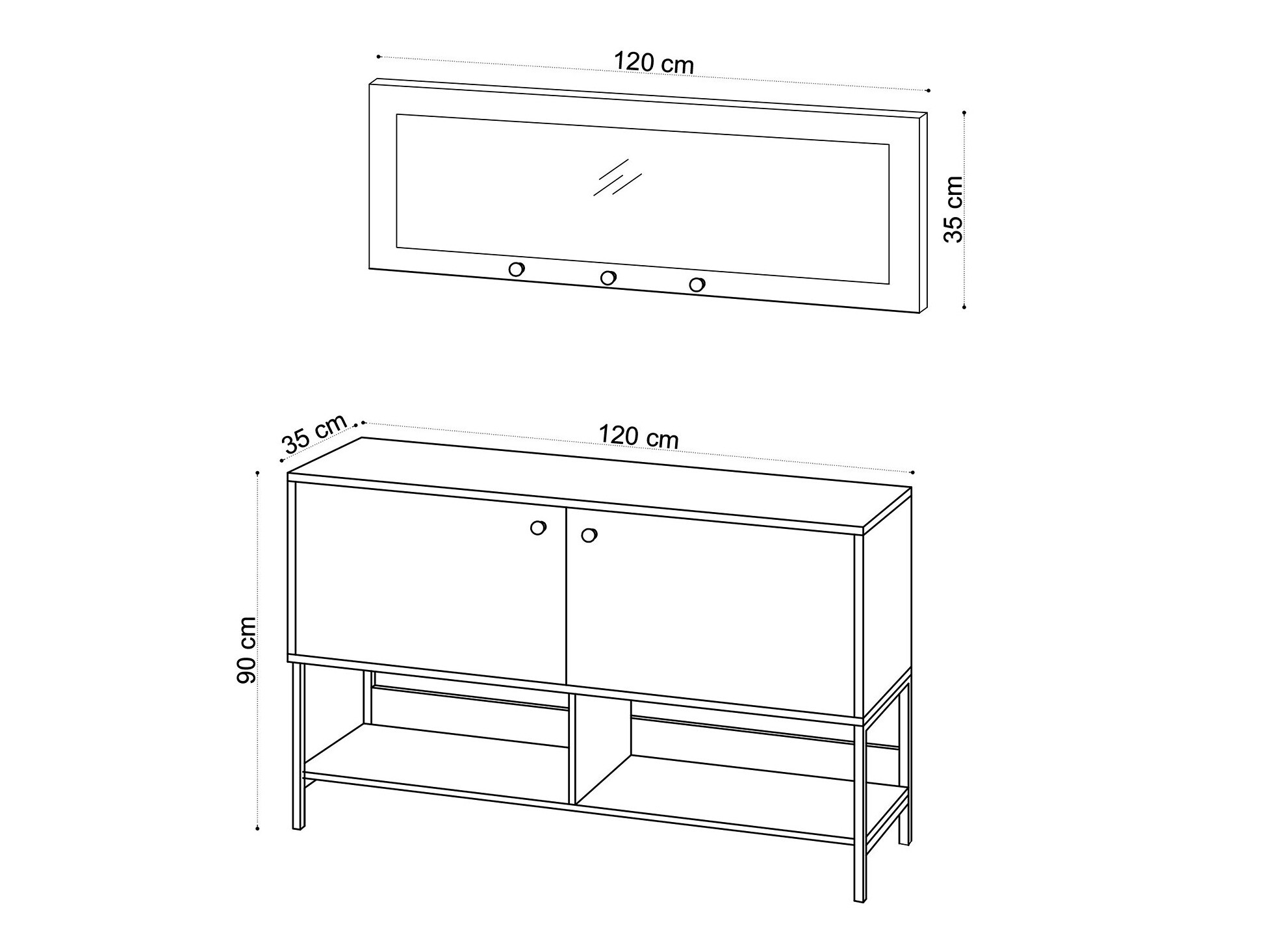 Esikukomplekt Sonliro 154