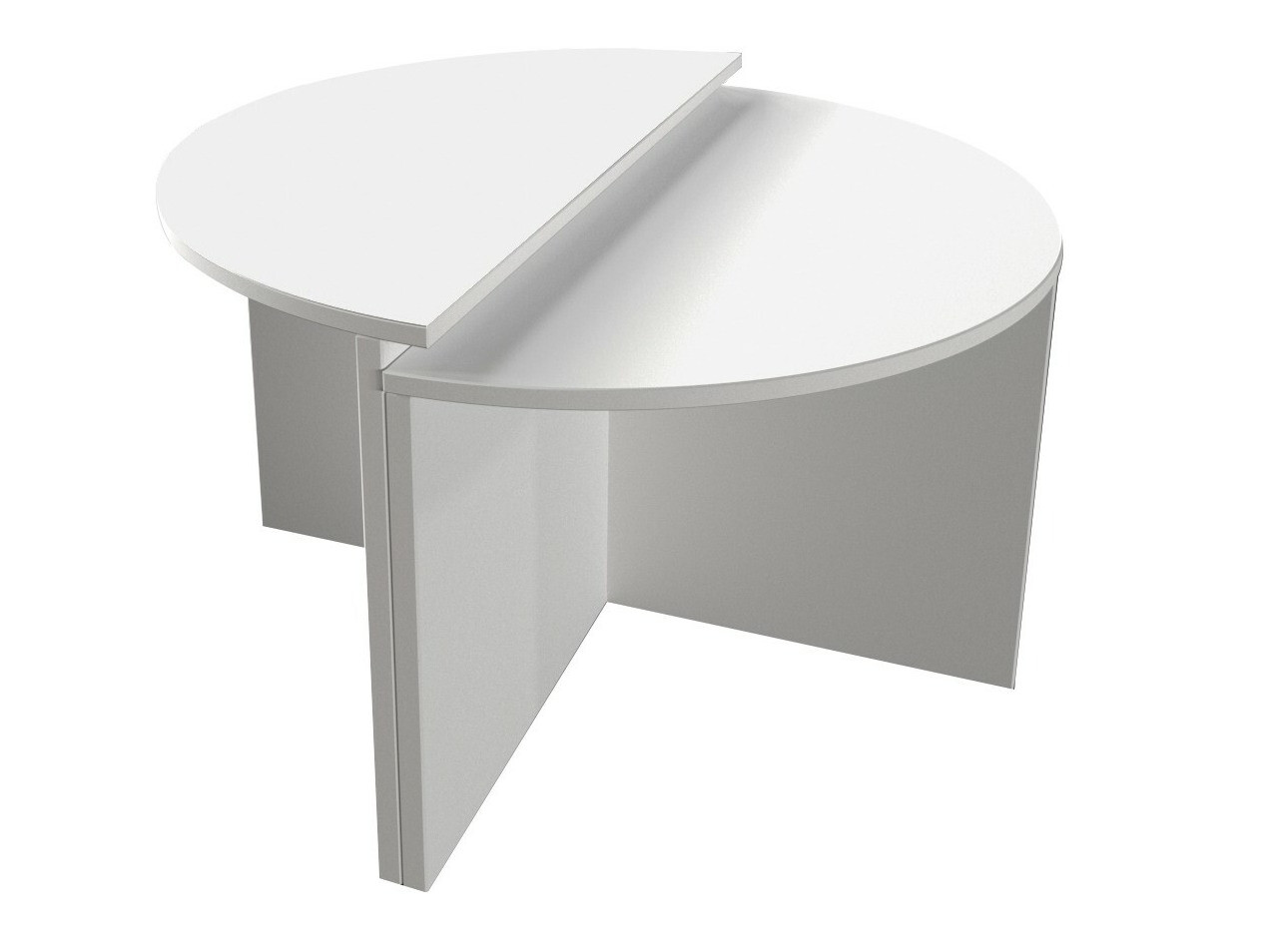 Diivanilaudade komplekt Kailua 2581 (Valge)