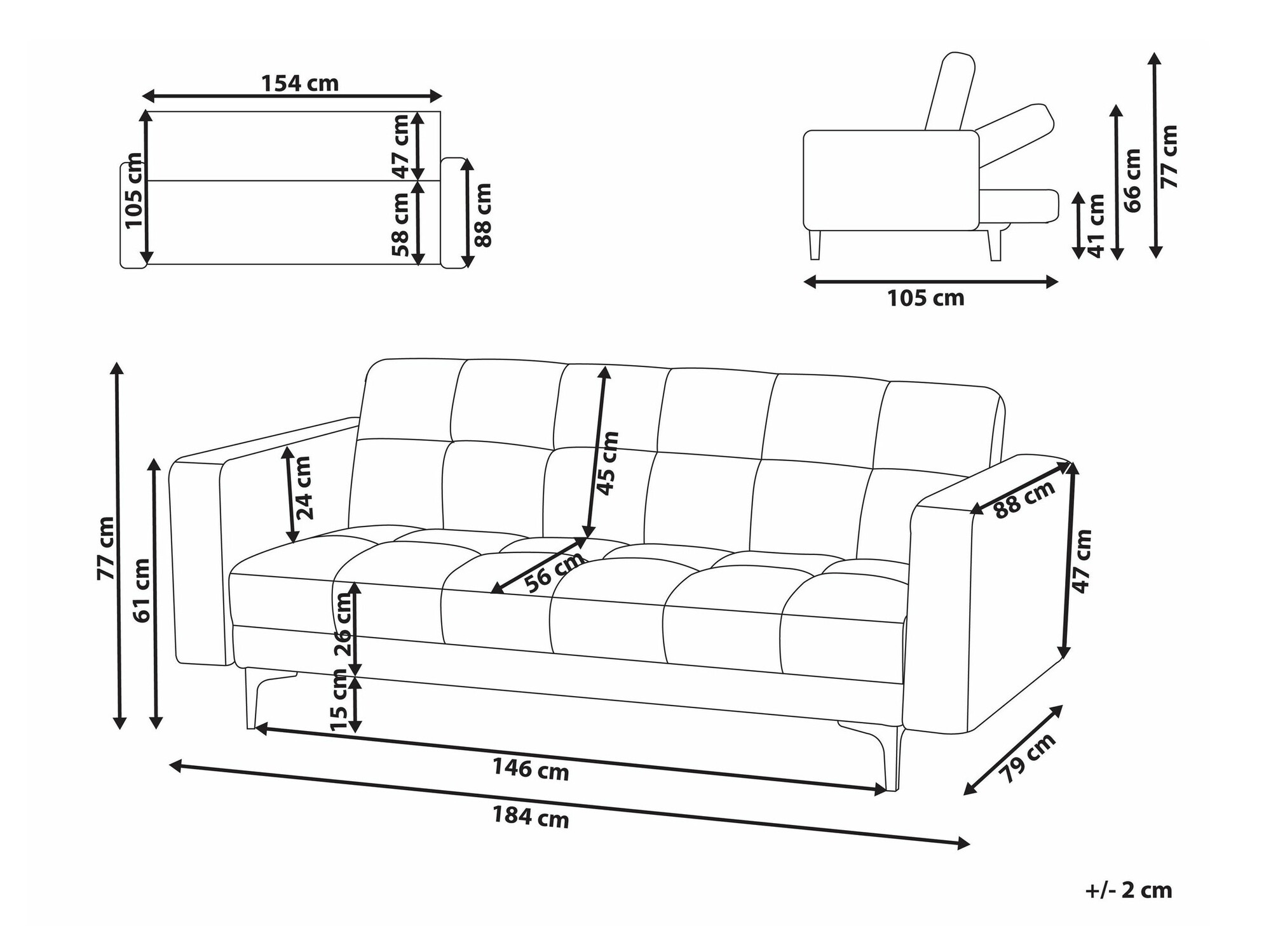 Diivanvoodi Mormiru 103 (Punane)