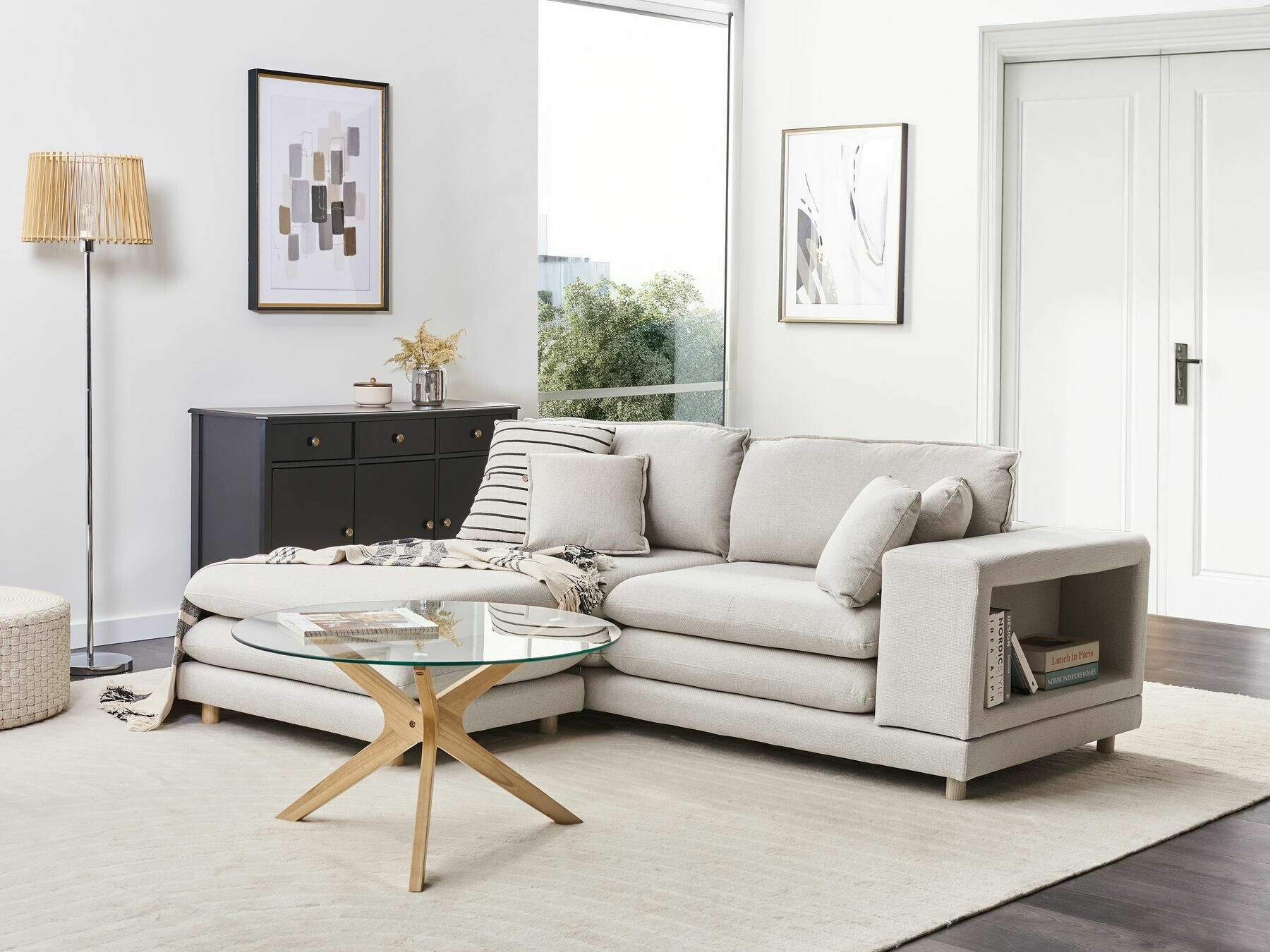 Pehme mööbli komplekt Berwyn 2432 (Beež)