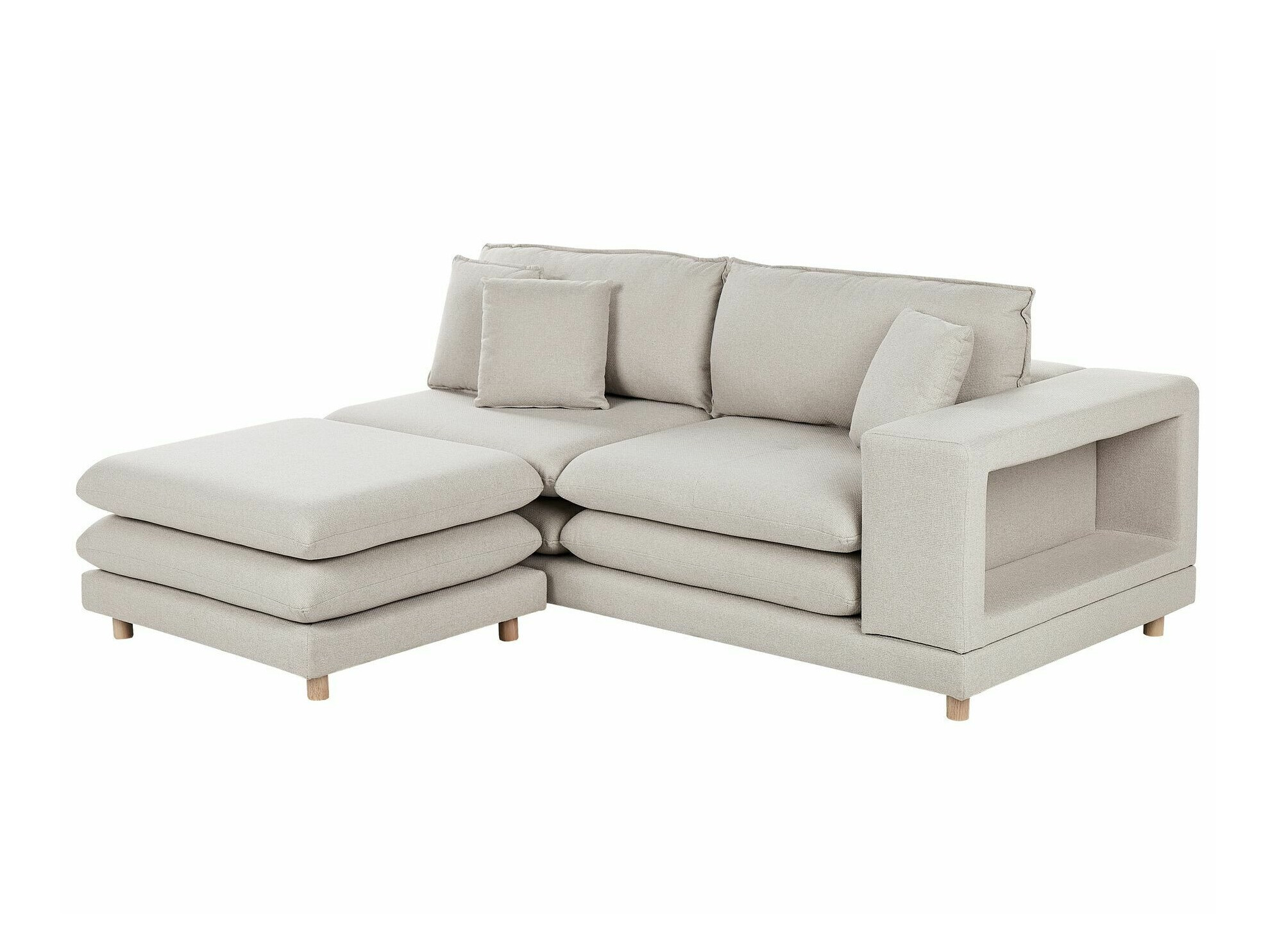 Pehme mööbli komplekt Berwyn 2432 (Beež)