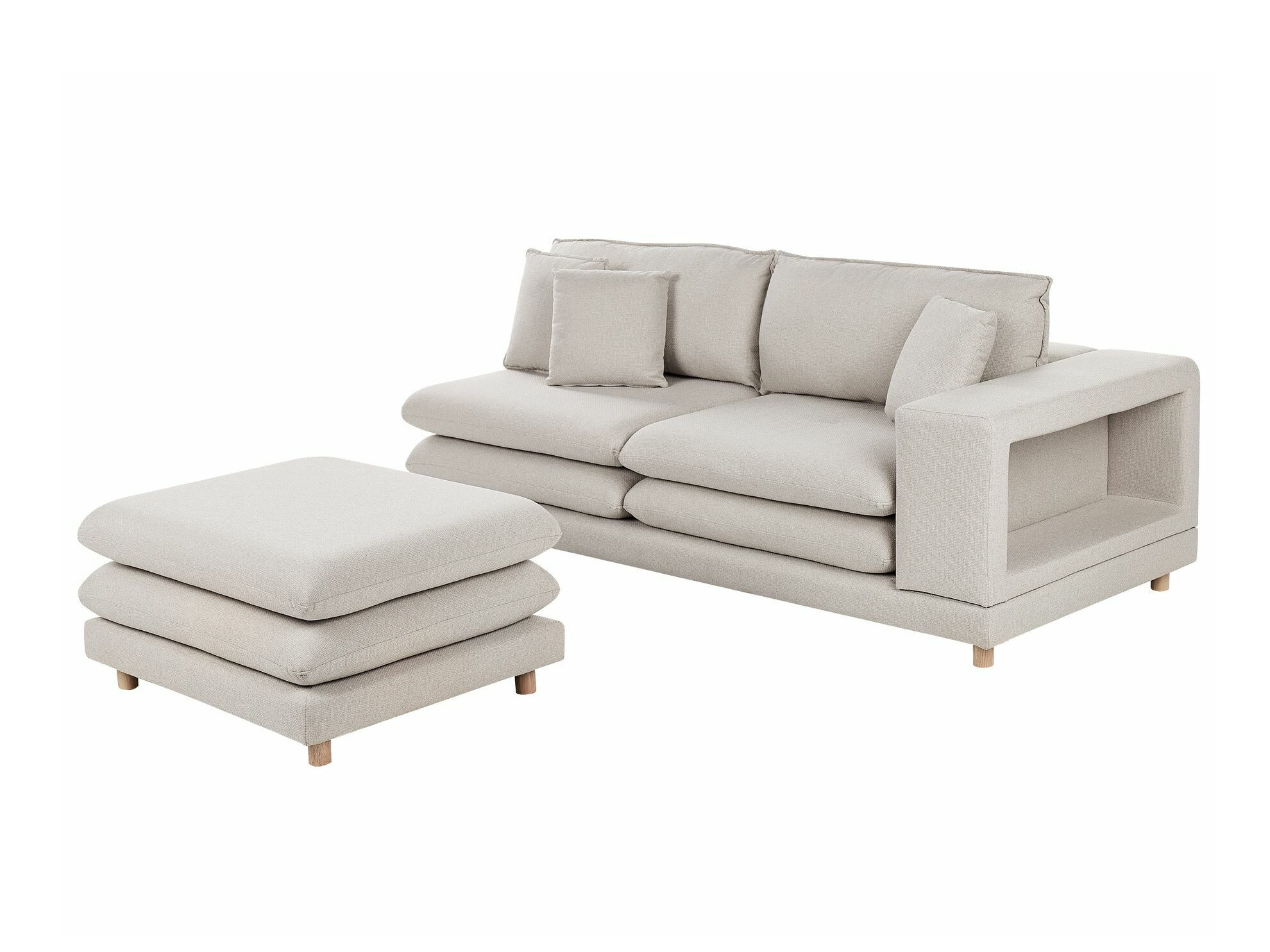 Pehme mööbli komplekt Berwyn 2432 (Beež)