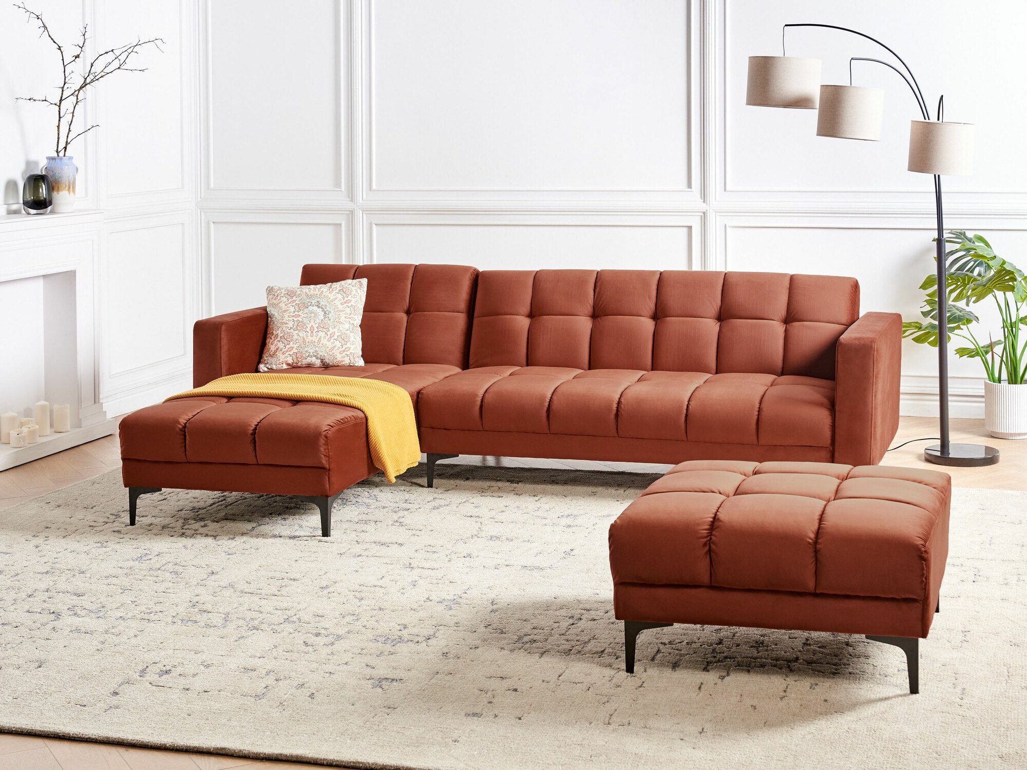 Pehme mööbli komplekt Mormiru 105 (Punane)