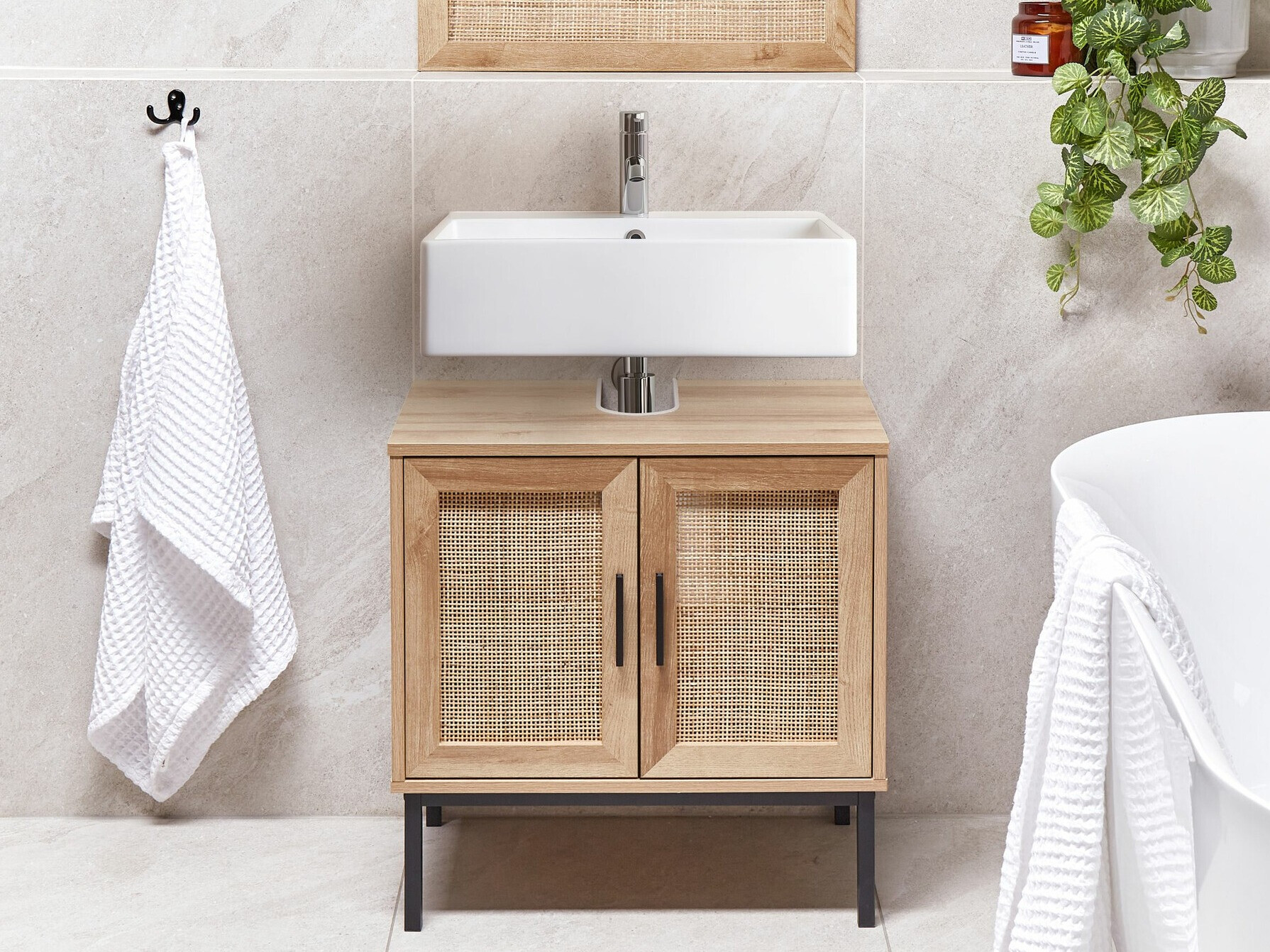 Vannitoa põrandakapp kraanikausile Meldoru 105