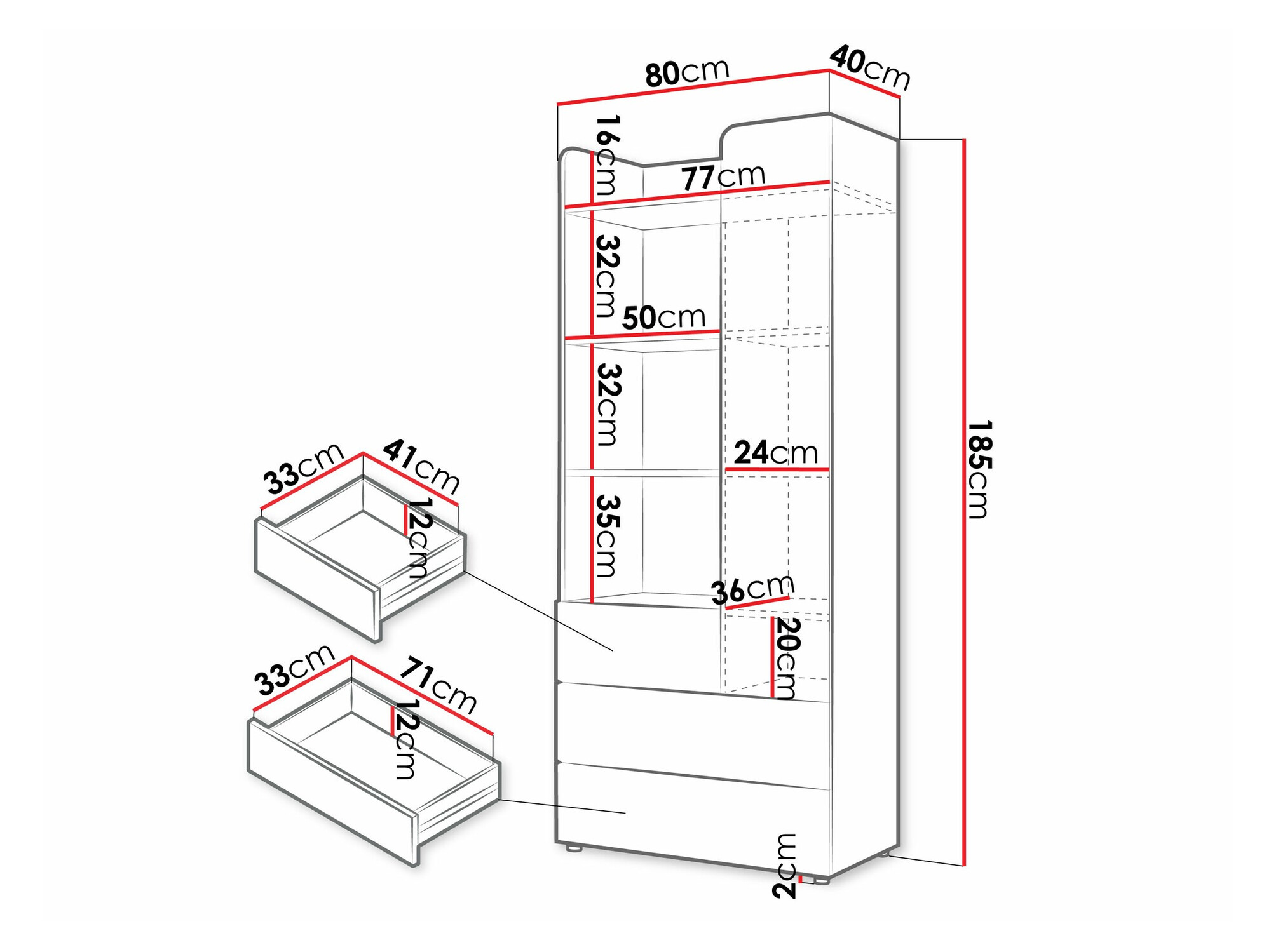 Riiul Domcali 102 (Coral + Tamm)