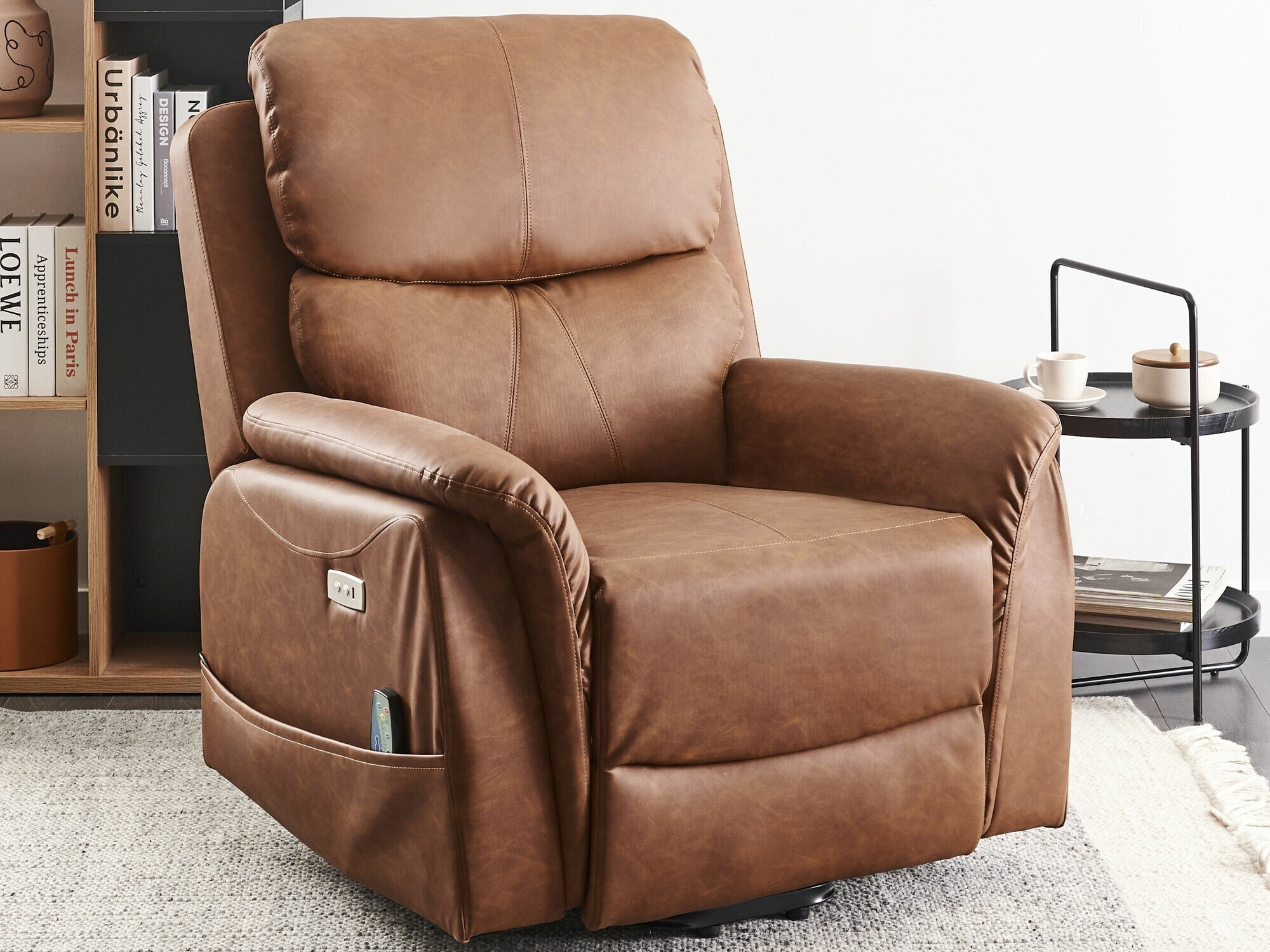 Tugitool recliner Berwyn 2444 (Pruun)