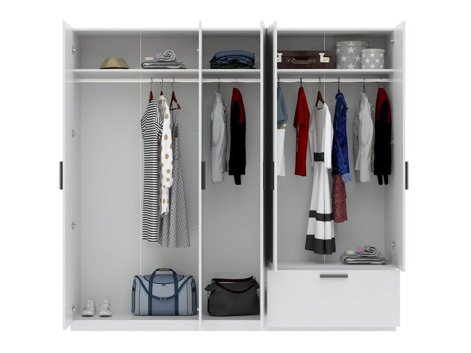 Riidekapp Bristol 204