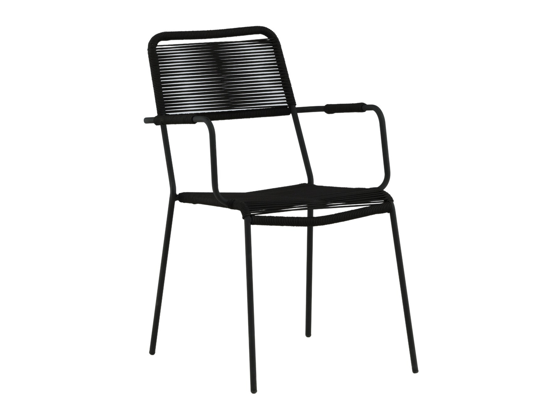 Laua ja toolide komplekt Dallas 4631 (Must)