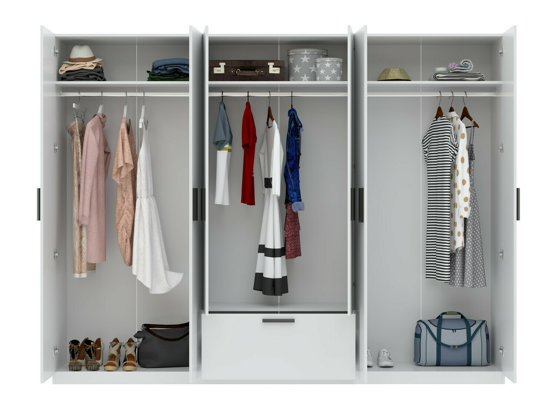 Riidekapp Bristol 208