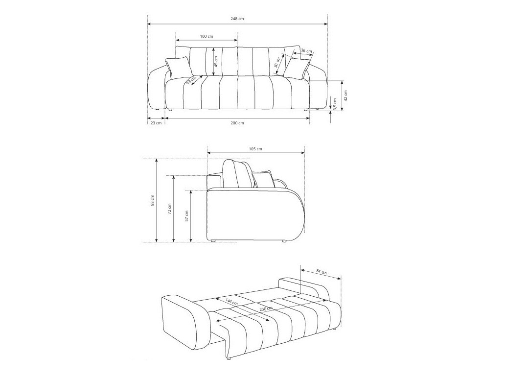 Diivanvoodi Kingston 148
