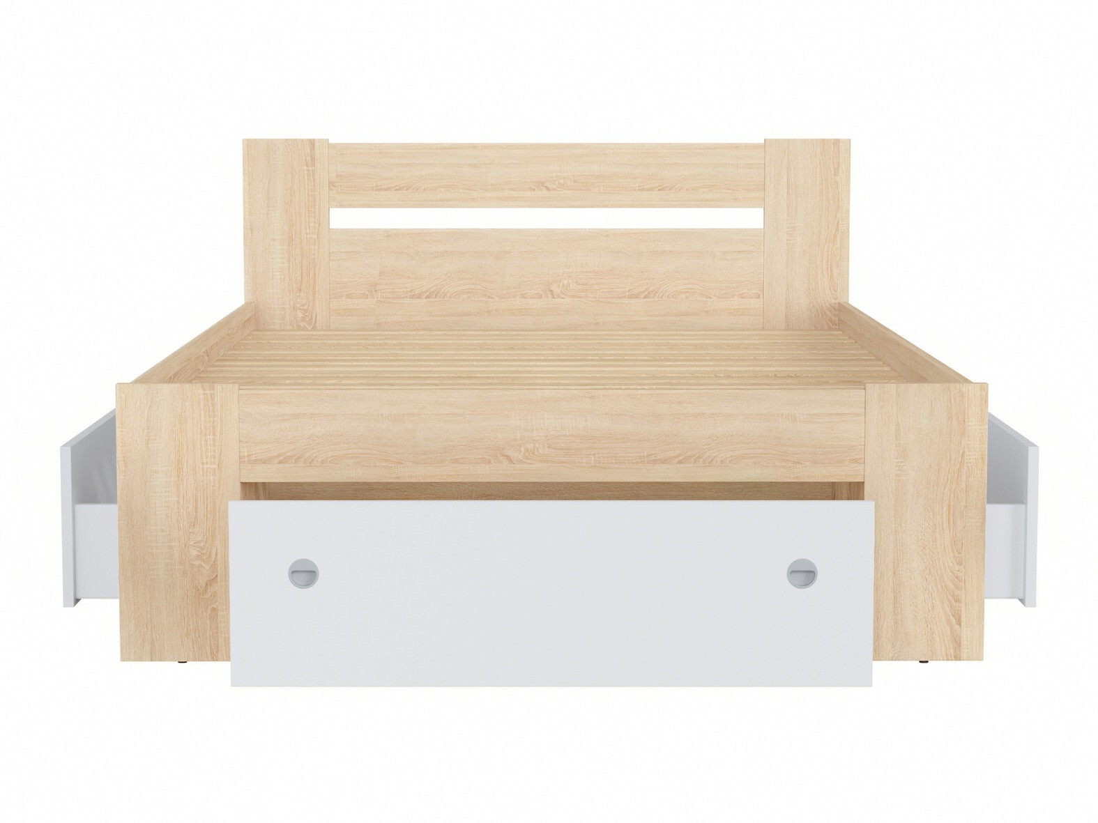 Voodi Novsore 130 (Sonoma tamm)