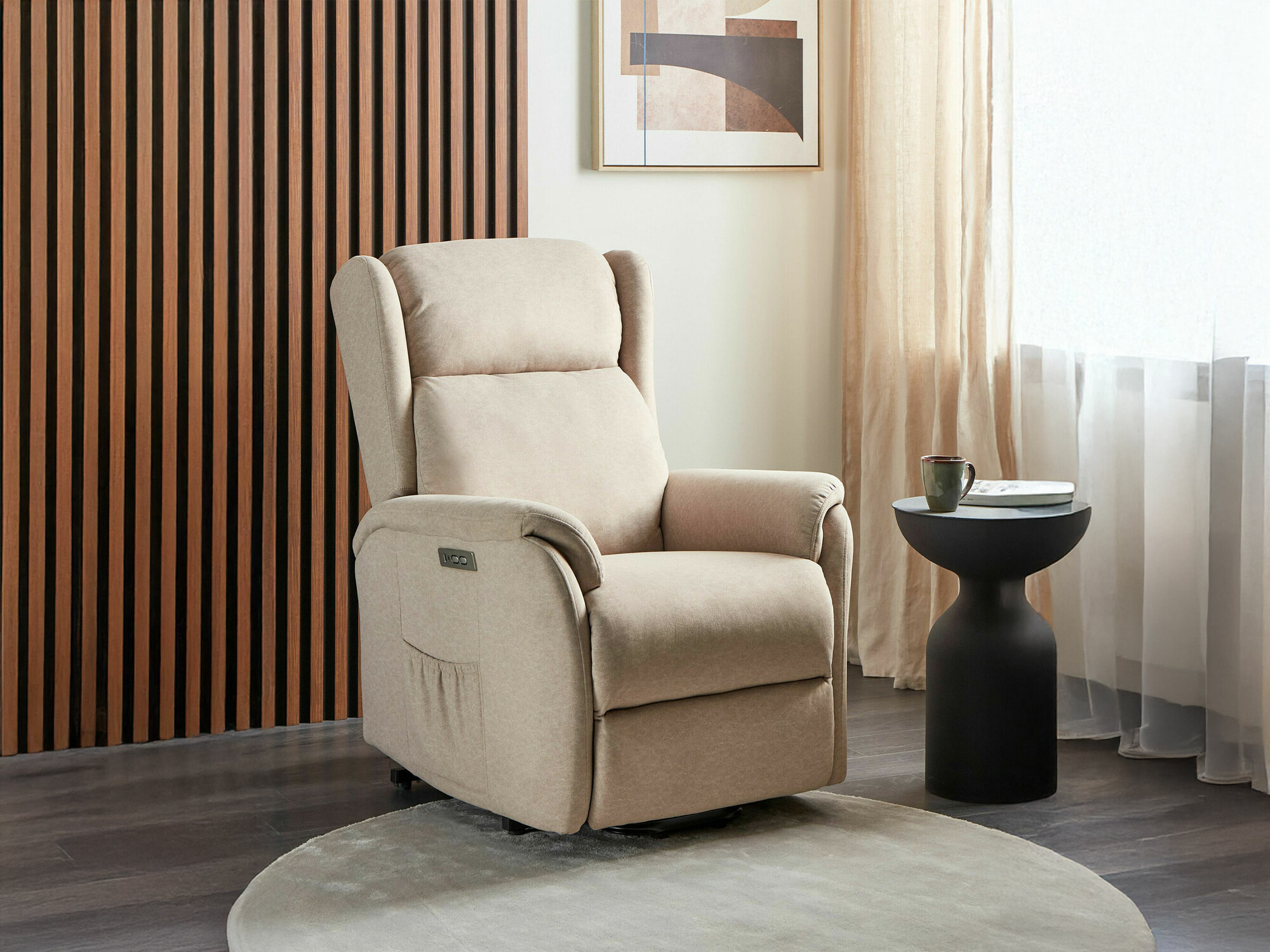 Tugitool recliner Berwyn 2420 (Taupe)