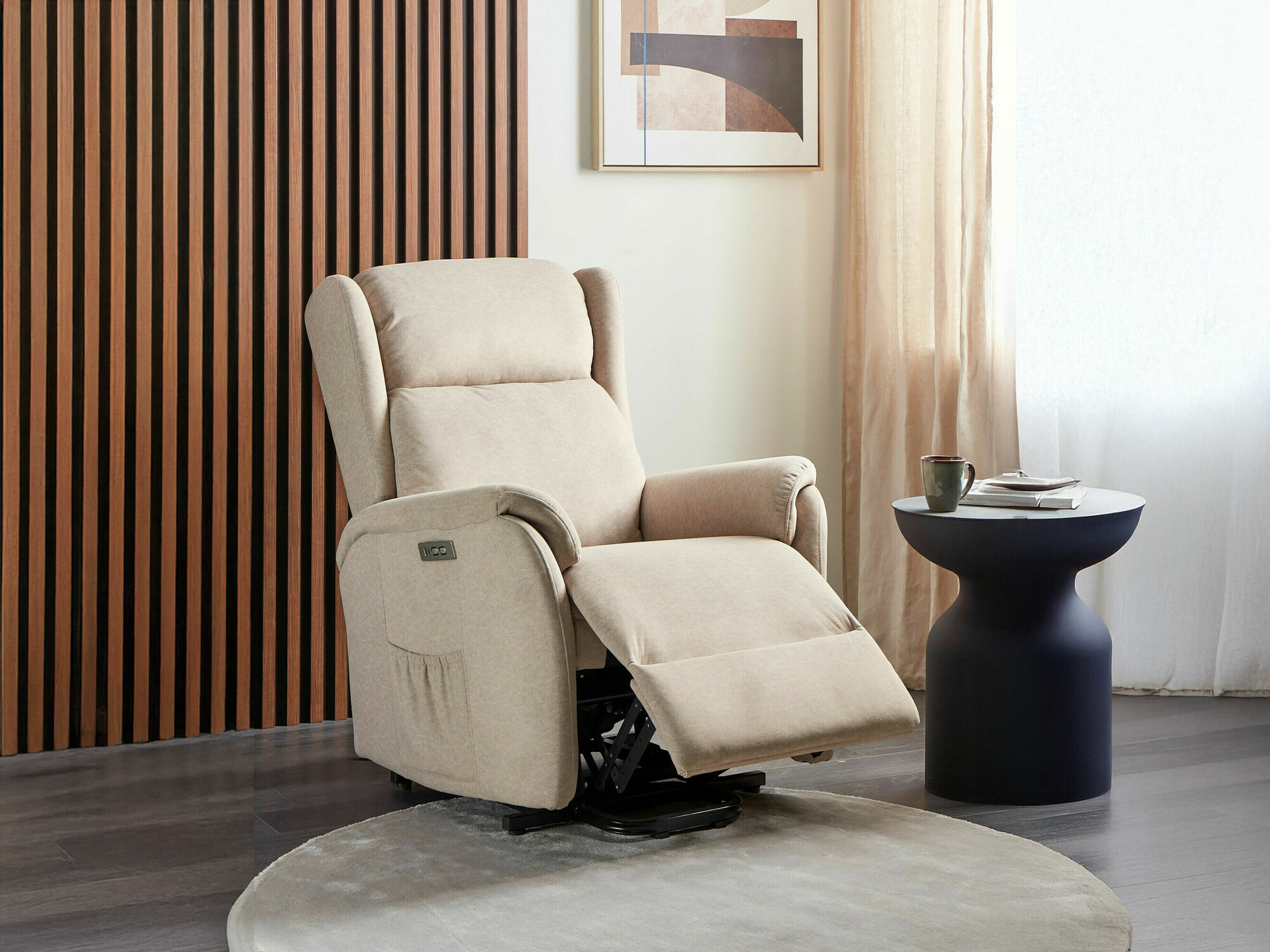 Tugitool recliner Berwyn 2420 (Taupe)