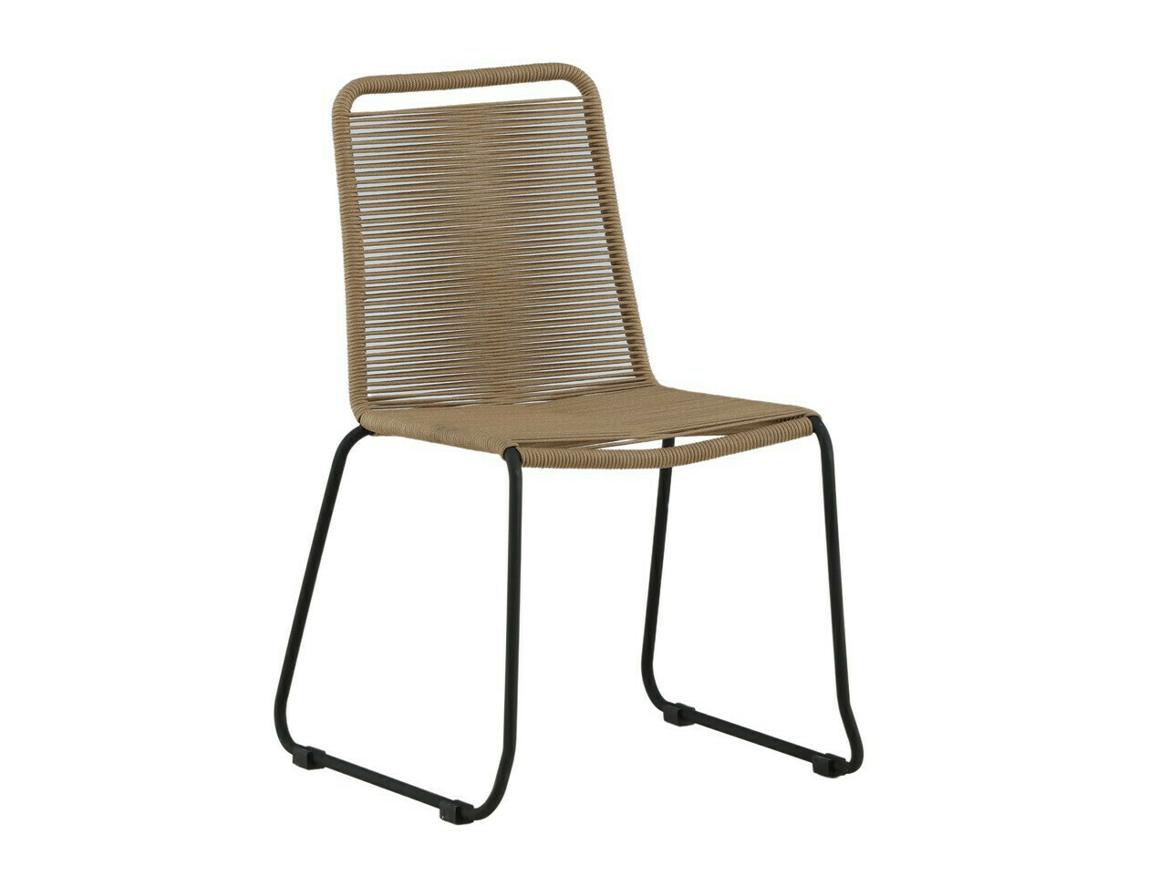 Laua ja toolide komplekt Dallas 4671 (Must)