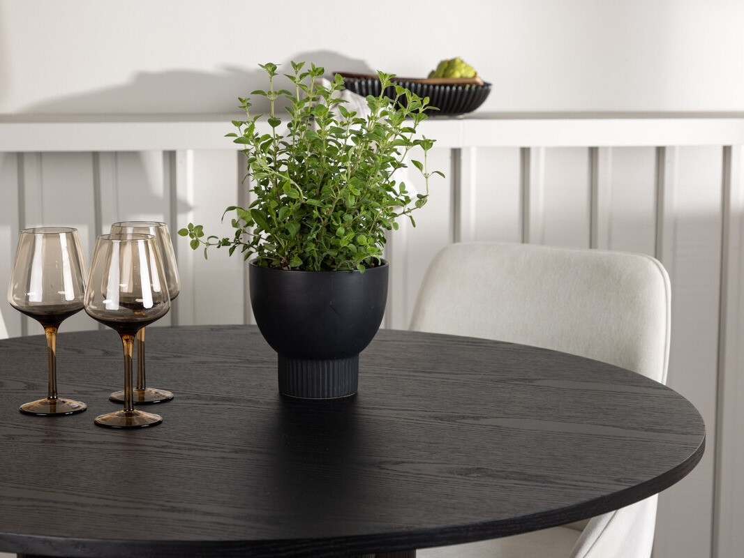 Söögitoakomplekt Dallas 5008 (Must)