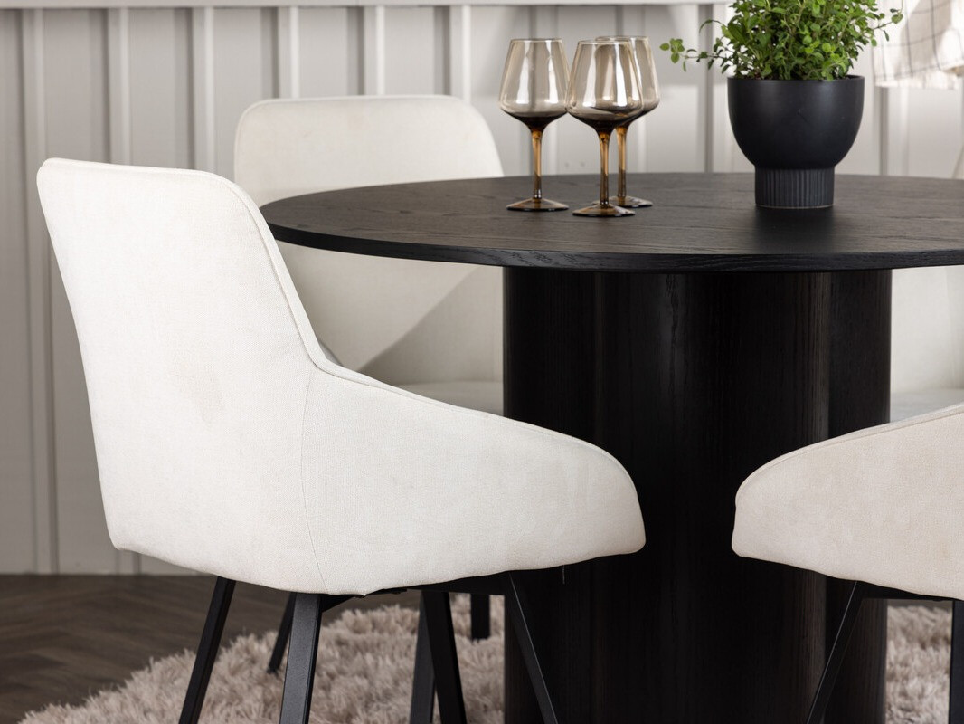 Söögitoakomplekt Dallas 5008 (Must)