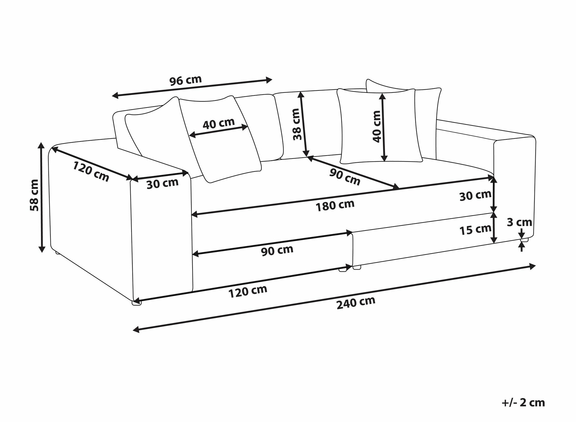 Diivan Berwyn 2464 (Must)