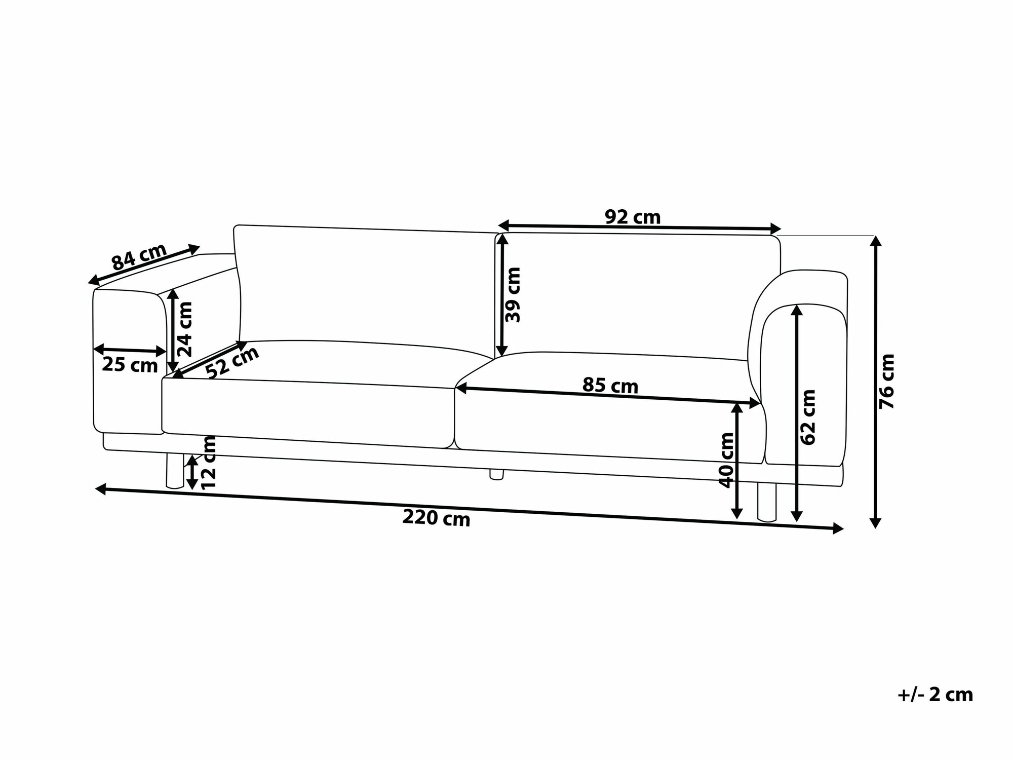 Diivan Berwyn 697 (Punane)