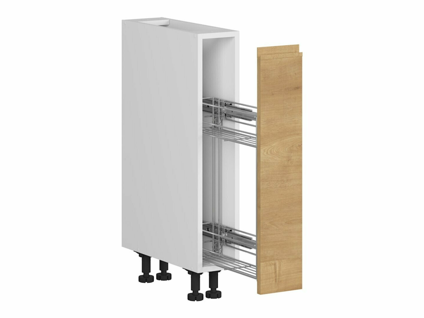 Moodulkapp väljatõmmatava korviga Soli Oak 120