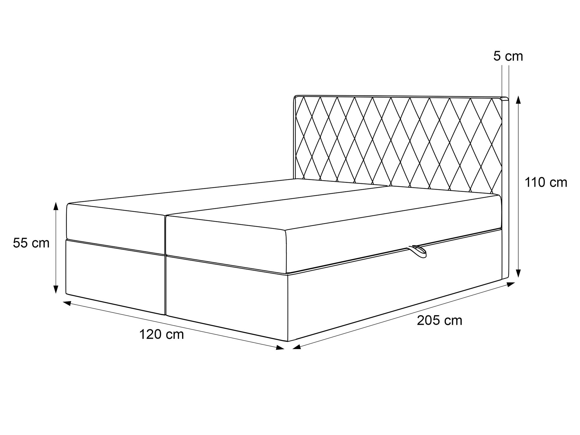 Kontinentaalvoodi Martinez 114 (Magic Velvet 2240)