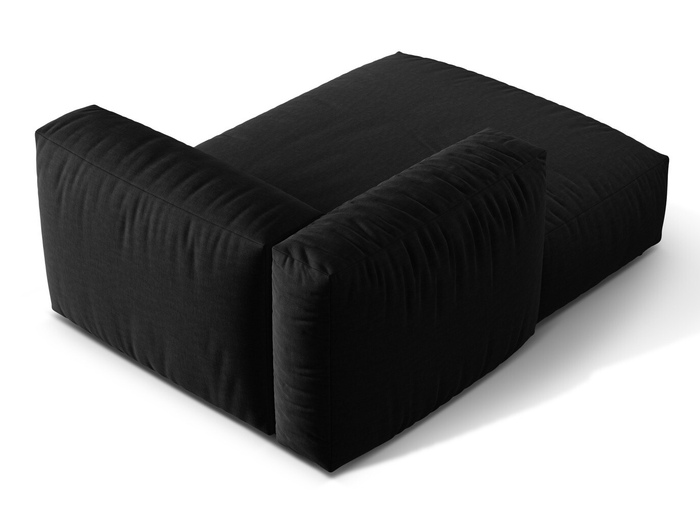 Modulaarne istumisnurk Sorcoro 107 (Boston Black)