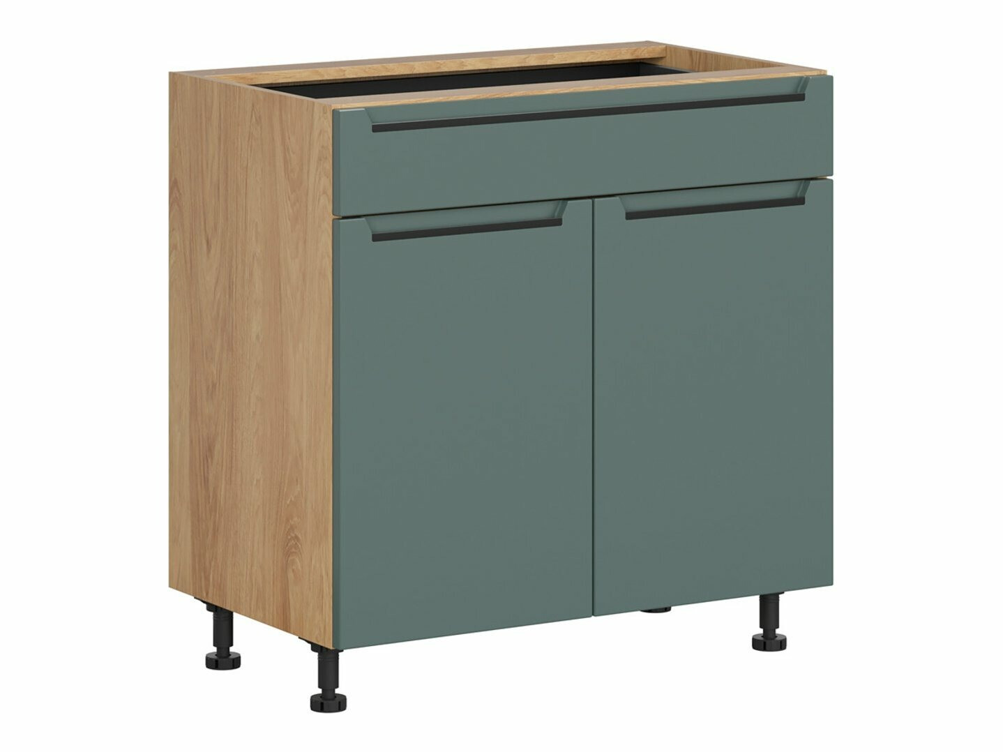 Sahtli ja ustega moodulkapp Riso Green 106