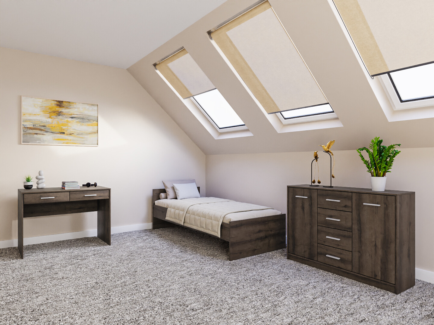 Magamistoakomplekt Novsore 149 (Tume tamm)