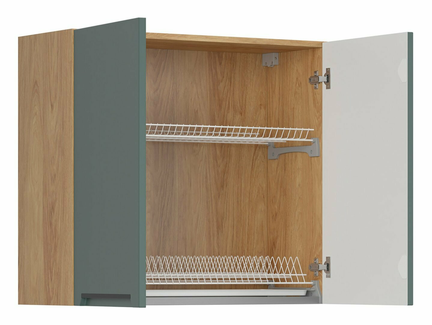 Moodul seinakapp nõudekuivatusrestiga Riso Green 154