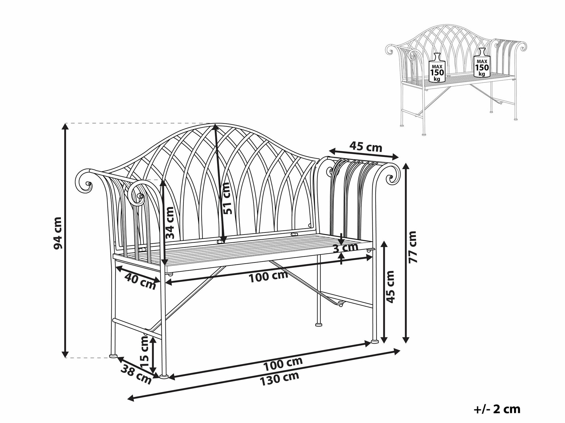 Aiapink Berwyn 2480 (Valge)