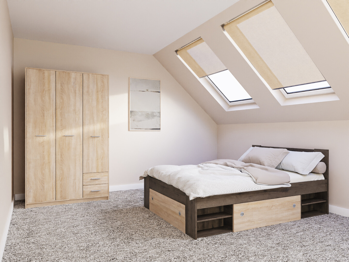 Magamistoakomplekt Novsore 158 (Tume tamm)