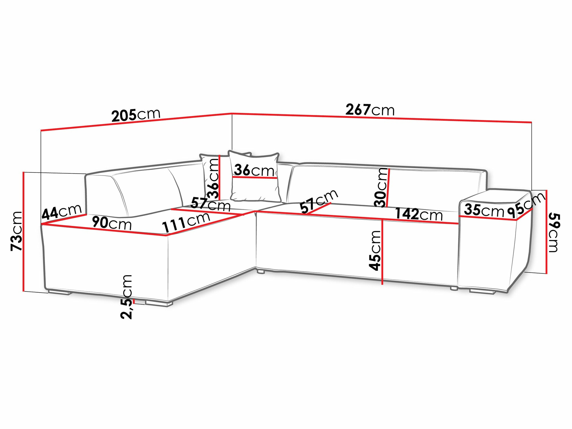 Nurgadiivan Comfivo 289 (Sempre 4 + Trenza 4)