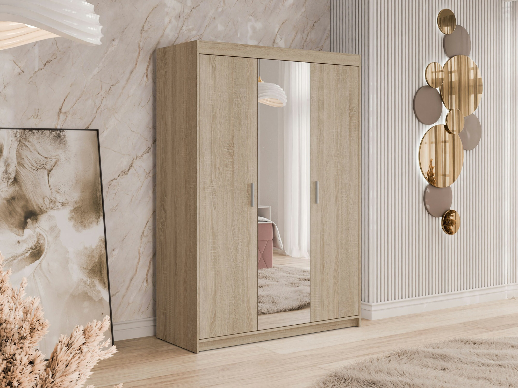 Riidekapp Novduni 102 (Sonoma tamm)