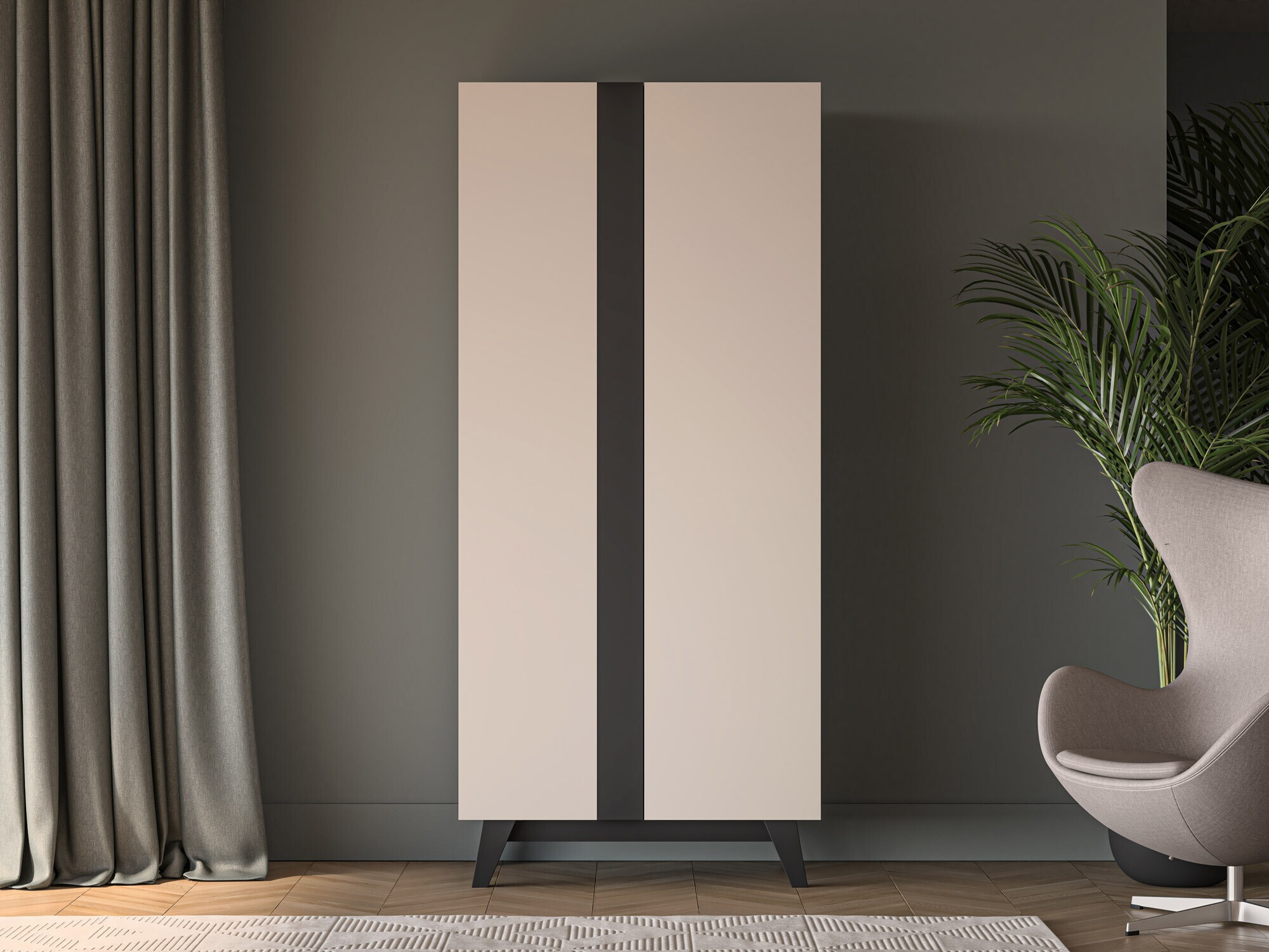 Riidekapp Evateno 100