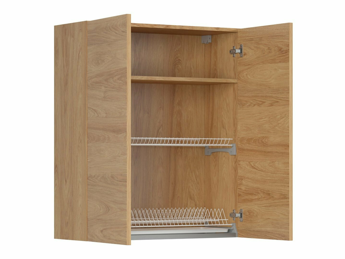 Moodul seinakapp nõudekuivatusrestiga Amper Oak 154