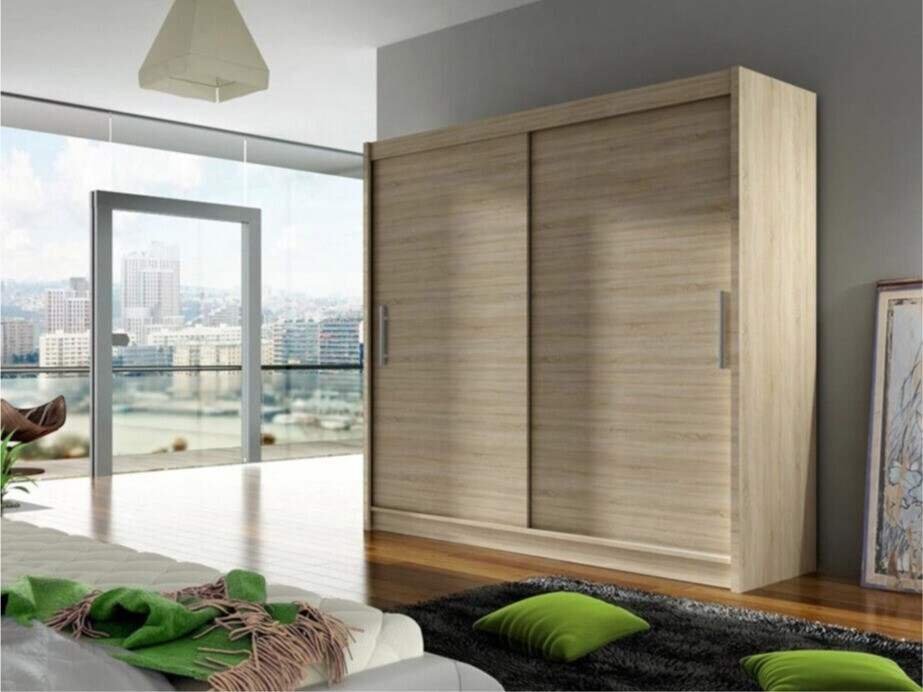 Riidekapp Closico 100 (Sonoma tamm)