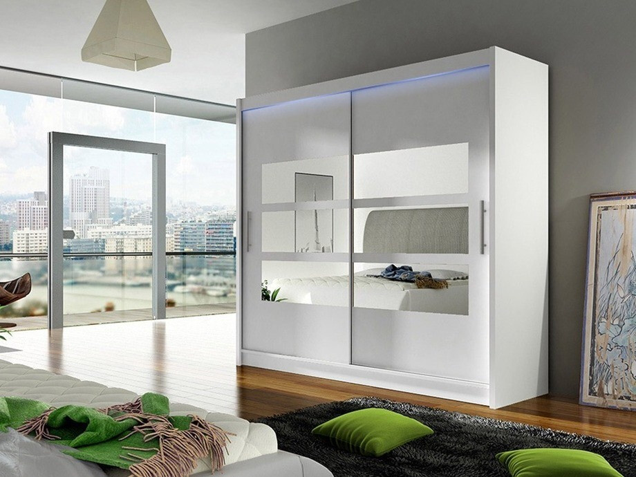 Riidekapp Closico 101 (Valge)