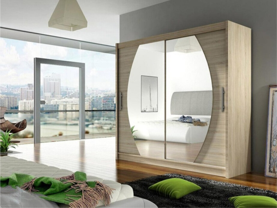 Riidekapp Closico 102 (Sonoma tamm)