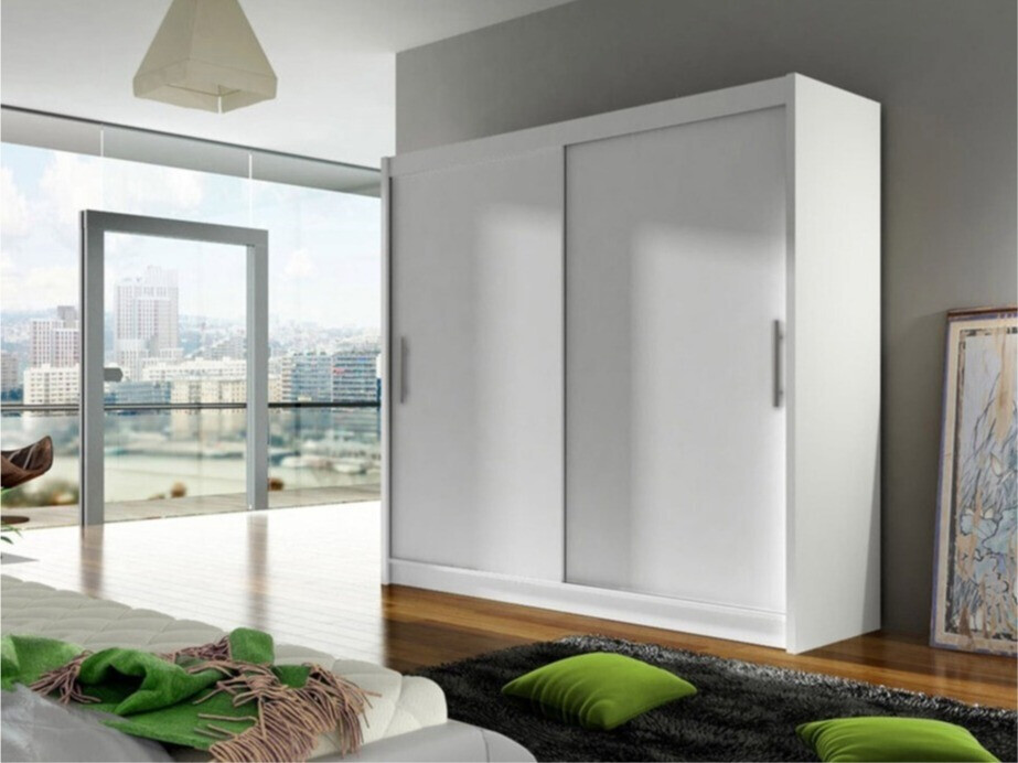 Riidekapp Closico Pallor I (Valge)