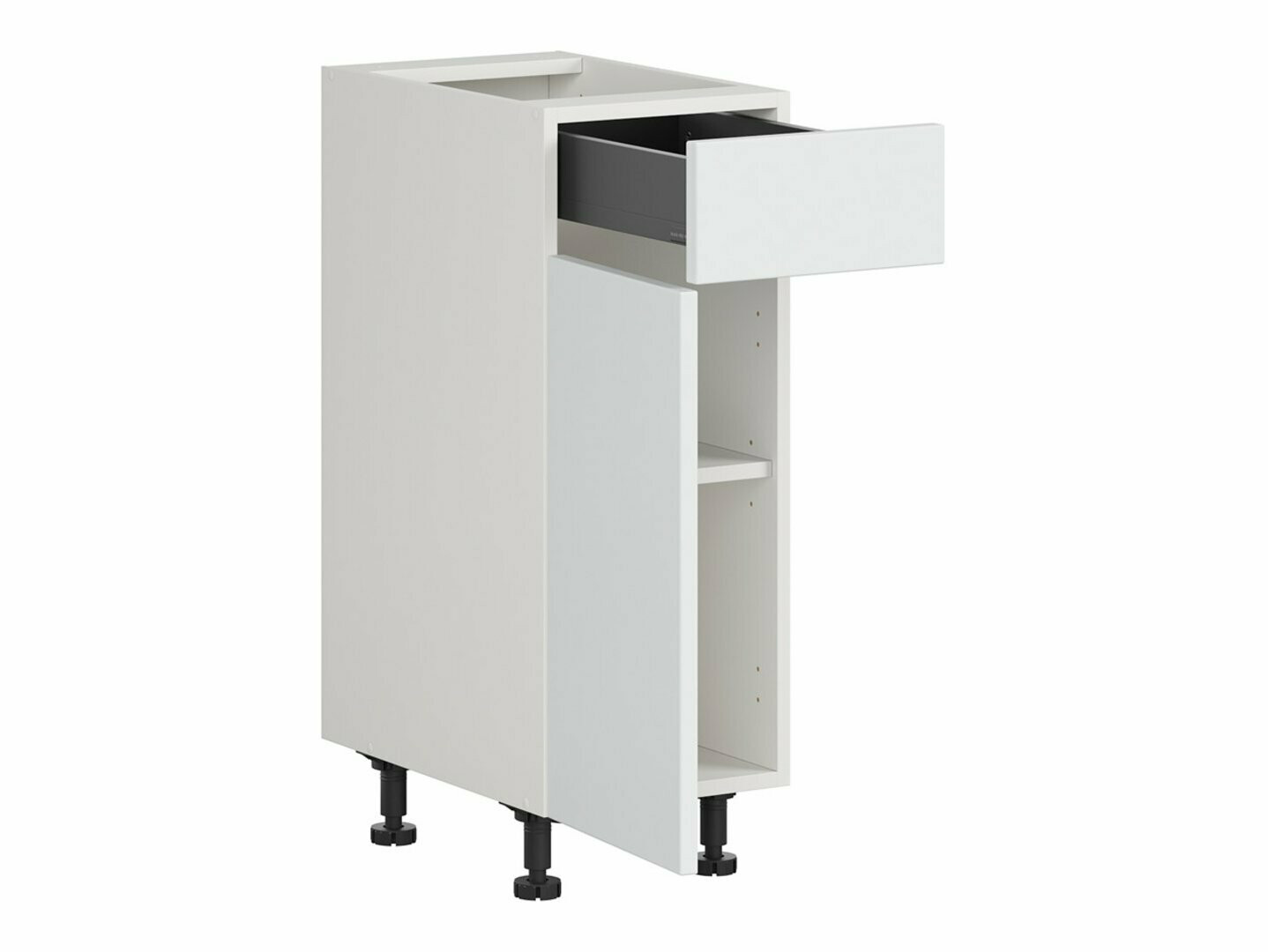 Sahtli ja ustega moodulkapp Top White 102