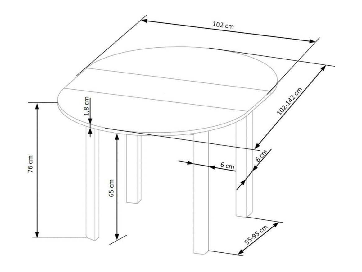 Laud Houston 961 (Artisan tamm + Must)