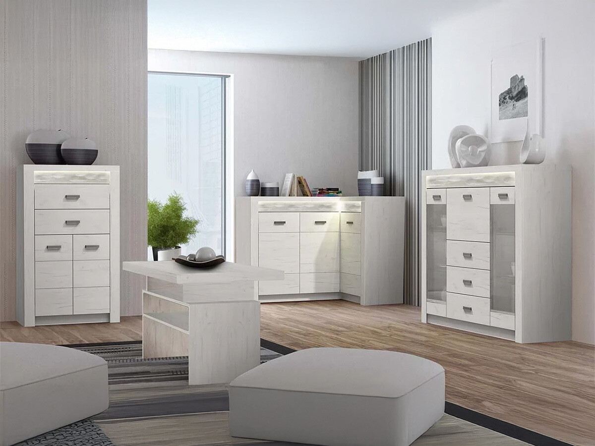 Kummut Serfeno 103 (Käsitöö valge)