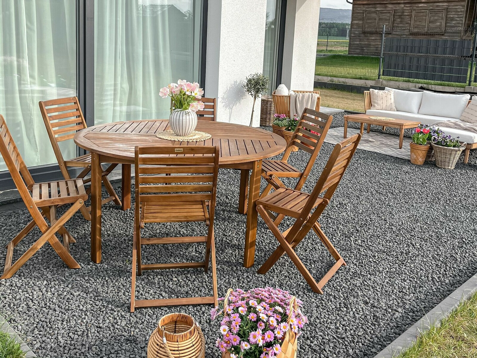 Laua ja toolide komplekt Berwyn 2492